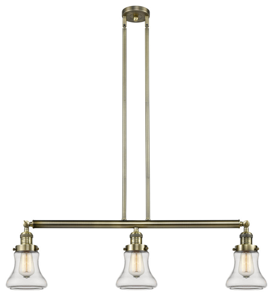 Innovations Lighting 213-Ab-S-G192 3 Light Island Light