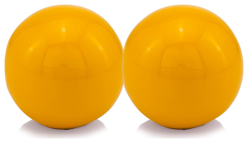Bola Illuminating Yellow Sphere, 3"D, Set of 2
