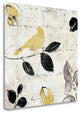 "Plume And Motif I" By Pela Err, Giclee Print on Gallery Wrap Canvas