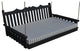Pine Royal English Garden Swingbed, Black, 5 Foot