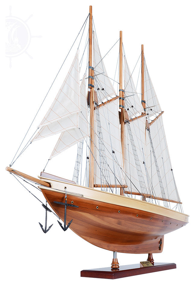 Atlantic Yacht Wooden model sailing boat