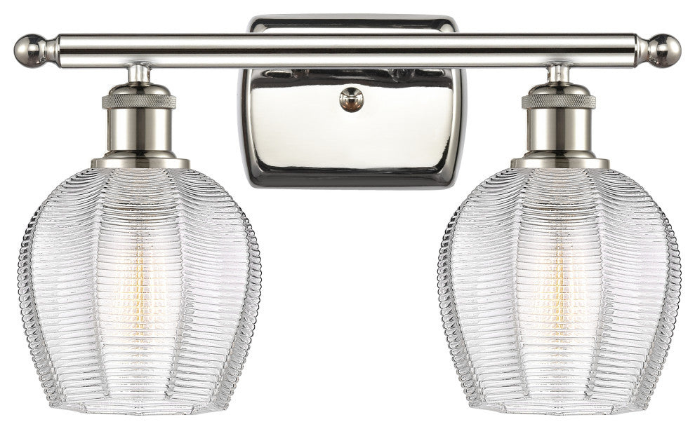Innovations 516-2W-PN-G462-6 2 Light Bath Vanity Light, Polished Nickel