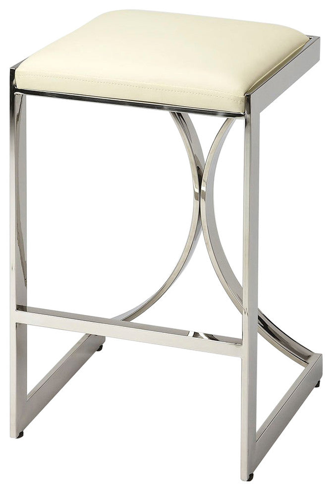 Butler Loft Counter Stool, Silver