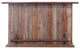 Bayshore 63" Multicolor Bar With Wine Rack 2 Drawers