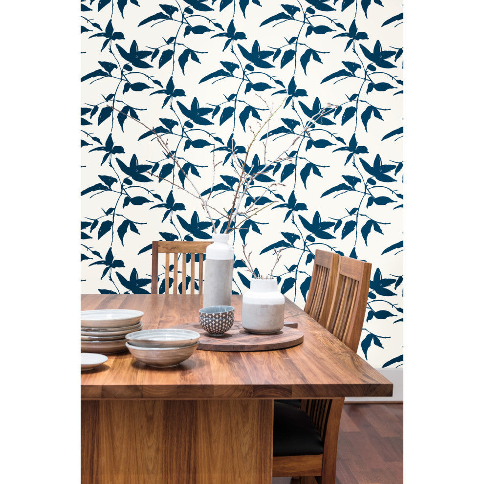 Persimmon Leaf Wallpaper