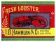 "Fresh Lobster" Digital Paper Print by Retrolabel, 18"x14"