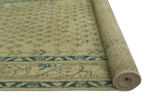 Semi-Antique Baha Beige/Gray Runner, 3'5x9'7