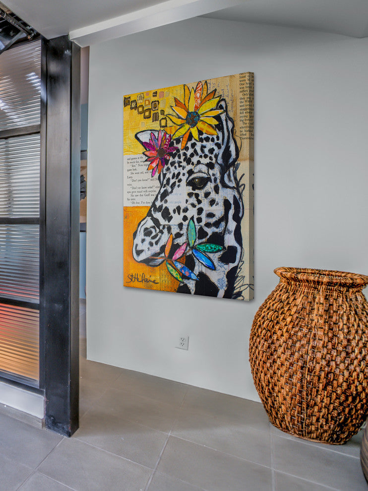 "Focus on the Big Picture" Painting Print on Wrapped Canvas, 12x18