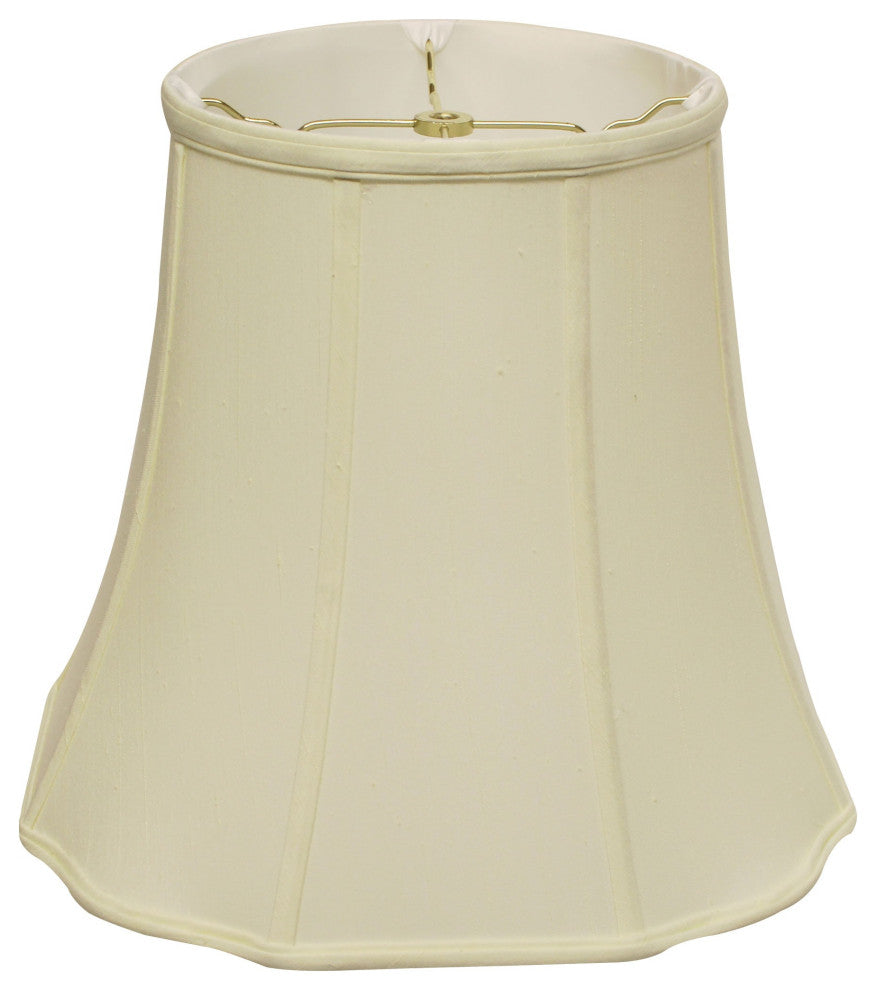 14" Ivory Premium Octagon Monay Shantung Lampshade