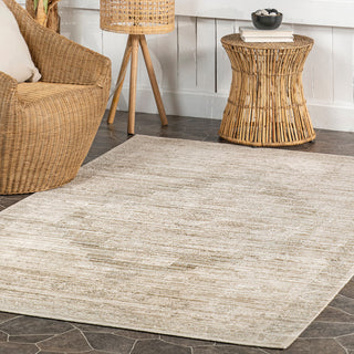 Nuloom Lotus Vintage Machine Washable Indoor/Outdoor Area Rug, Beige 4'x6'