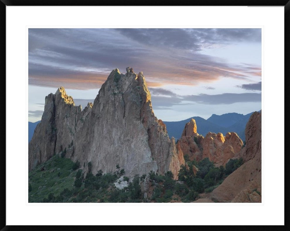 Gray Rock and South Gateway Rock, Garden Of The Gods,  Colorado, 38"x30"