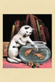 The Foolish Kitten - Fine Art Giclee Print 24" x 36"
