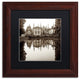 Alan Blaustein ''Portugal I'' Art, Wood Frame, Black Mat, 11x11