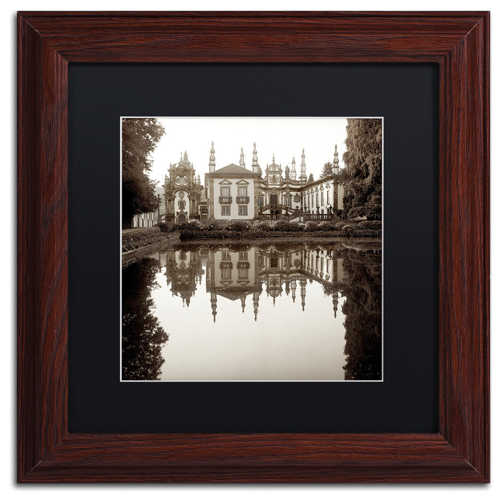 Alan Blaustein ''Portugal I'' Art, Wood Frame, Black Mat, 11x11