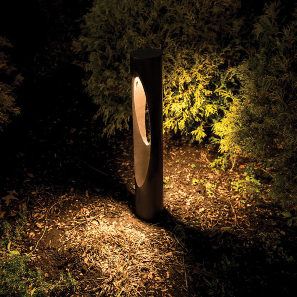 Scoop LED 12V Bollard 2700K, Bronze