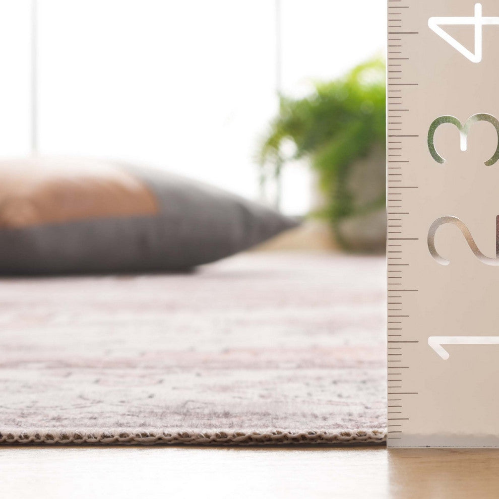 Safavieh Arizona Machine-Washable Collection ARZ132 Rug, Beige/Taupe, 9'x12'