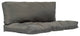 vidaXL Pallet Cushions 2 pcs Gray Fabric