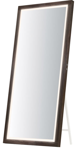 ET2 E42057 Sawyer 32"W x 68"H Rectangular Flat Framed Accent - Walnut