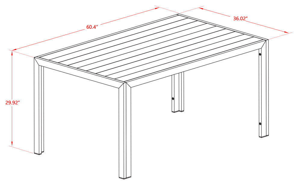 Jubi Patio Table With Glass Top, Natural Linen Wicker