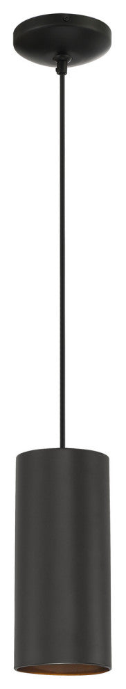 Pilson 1-Light Pendant, Matte Black