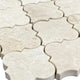 Vanilla Beige Casablanca Pattern 12"x12" Marble Mosaic Tile (10 sqft per box)