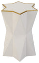 Uttermost Capella White Accent Table