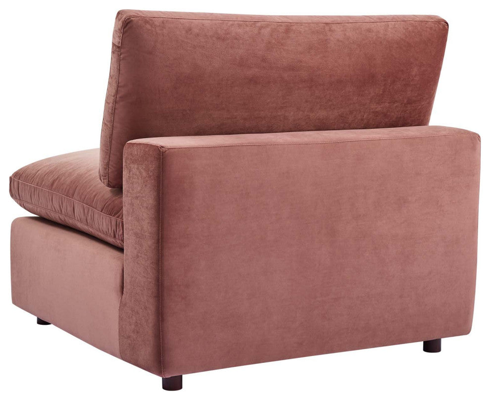 Sofa, Velvet, Pink, Modern, Living Lounge Room Hotel Lobby Hospitality