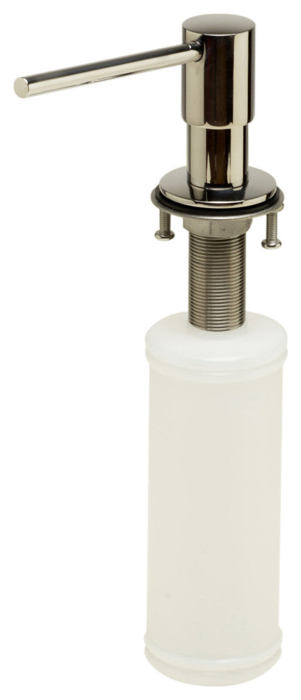 ALFI brand AB5006-PSS Ultra Round Polished Stainless Steel Soap Dispenser