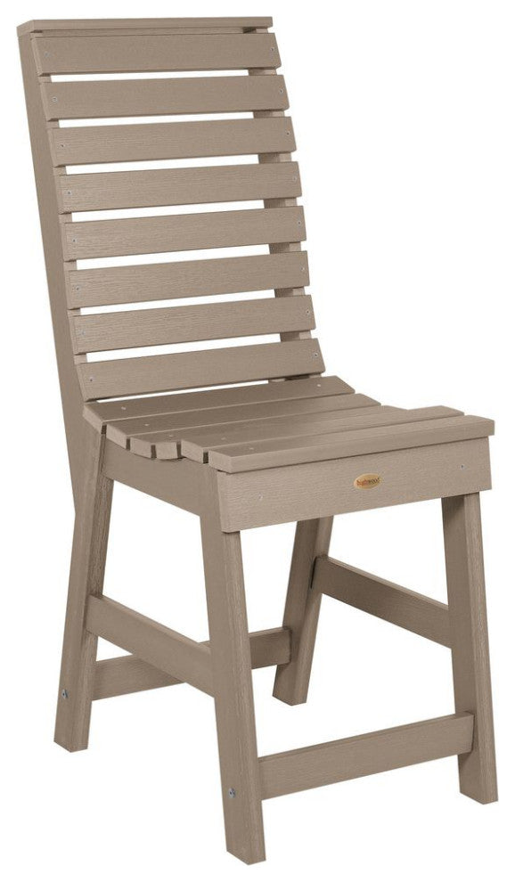 Weatherly Counter Side Chair, Woodland Brown
