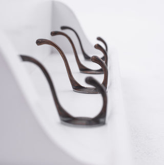 Halifax 4 Hook Coat Rack 70cm