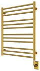 ICO Bath Sorano Hardwired Electric Towel Warmer - Round Bar