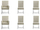 Manhattan Comfort Element Dining Chairs, Set of 6