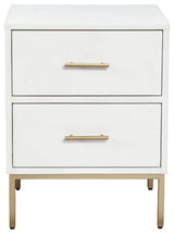Madelyn Two Drawer Nightstand