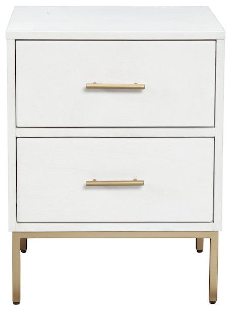 Madelyn Two Drawer Nightstand