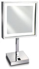 Empire 5X Magnification 8"x8" Lighted Makeup Mirror
