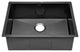Plaisir 27"x19" Stainless Steel, Undermount Kitchen Sink, Black
