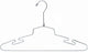Metal Lingerie Hanger, 16", No Loop, Set of 25