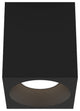 Astro Kos Square 140 LED, Dimmable Outdoor Downlight IP65 Rated (Textured Black)