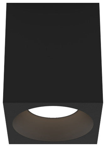 Astro Kos Square 140 LED, Dimmable Outdoor Downlight IP65 Rated (Textured Black)