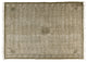 8' X 10' Putty Distressed Medallion Area Rug