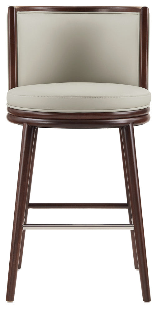 Manhattan Comfort Evalyn Barstool, Stone, Single
