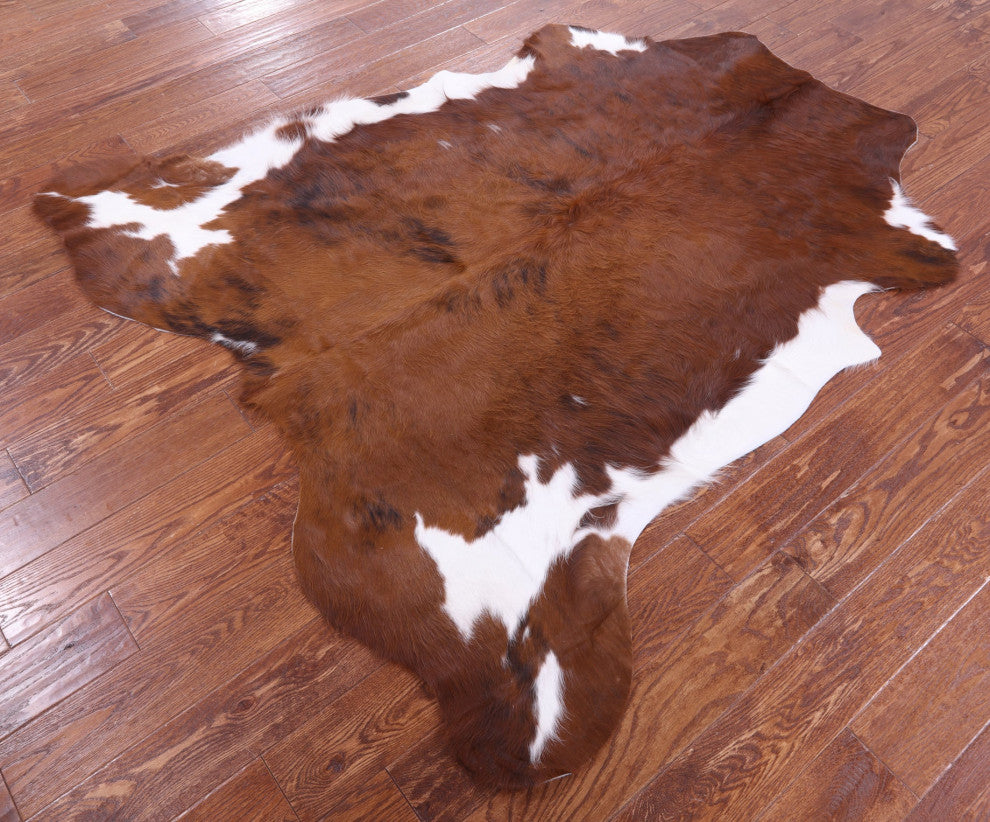 Natural Cowhide Rug 5' 11" X 5' 11" C2387