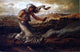Elihu Vedder The Cumean Sibyl, 18"x27" Wall Decal Print