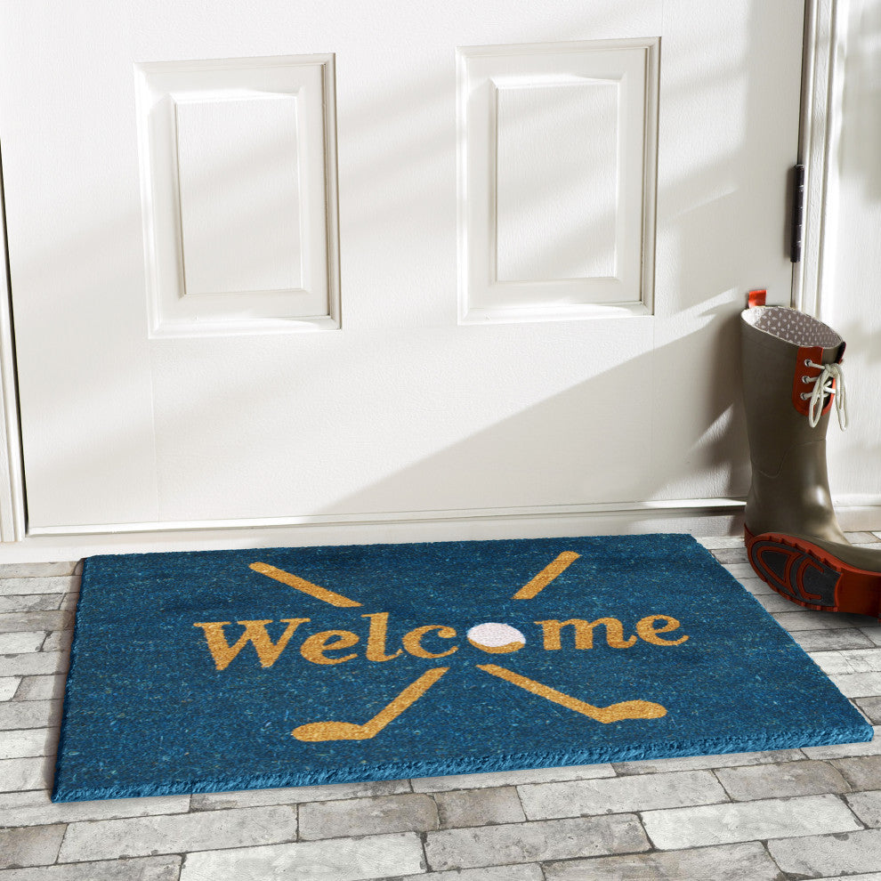 Golf Welcome Doormat 24" x 36"