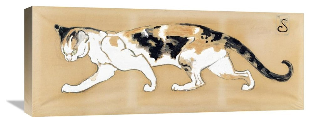"The Cat" Artwork, 30" x 11"