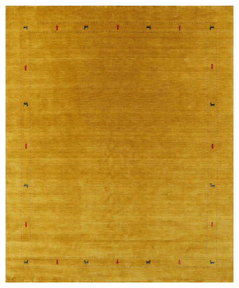 Persian Gabbeh Handmade Rug 8' 0" X 10' 0" Q7011