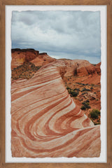 "Wave Rocks" Framed Painting Print, 24x36