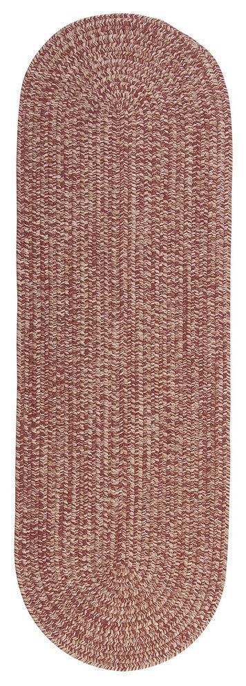 Colonial Mills Tremont TE79 Rosewood Traditional Area Rug, Oval 2''x6''