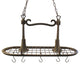 Moss 2-Light Pot Rack Chandelier
