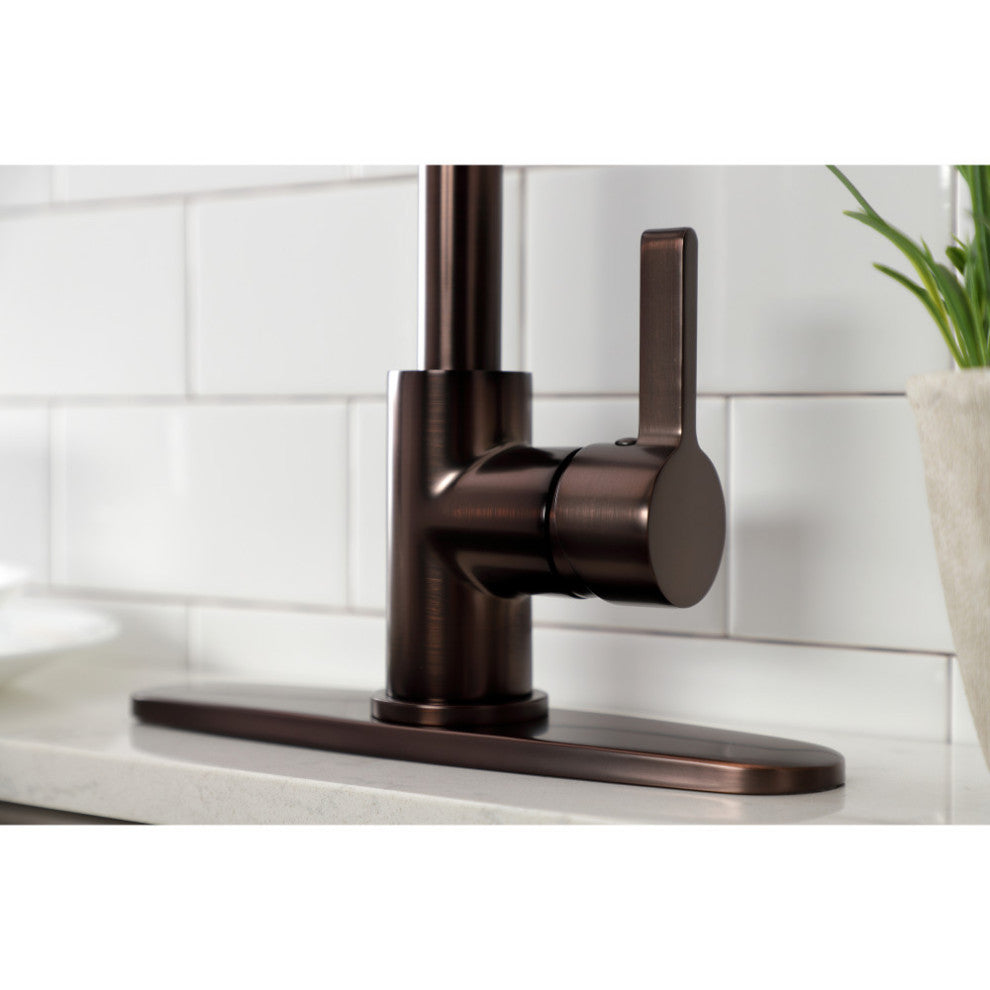 LS8675CTL Continental Single-Handle Pre-Rinse Kitchen Faucet, Oil Rubbed Bronze